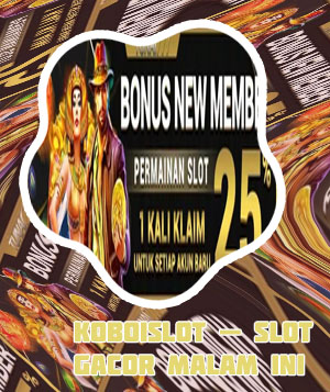 Bonus new member slot
